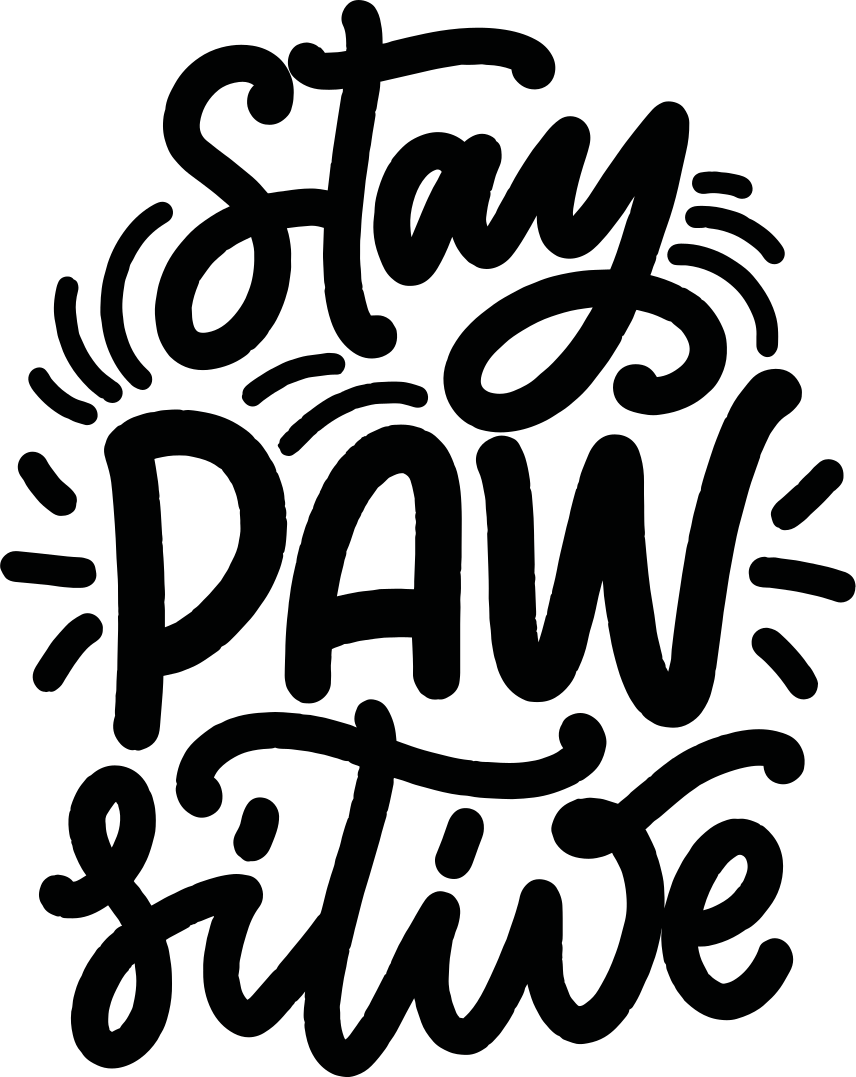 αυτοκόλλητο εμπνευσμένο απόσπασμα για τα σκυλιά - TenStickers