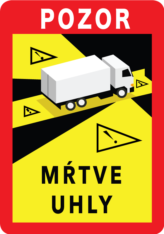 Mŕtve uhly pozornosti v slovenskom vinylovom znamení - Tenstickers