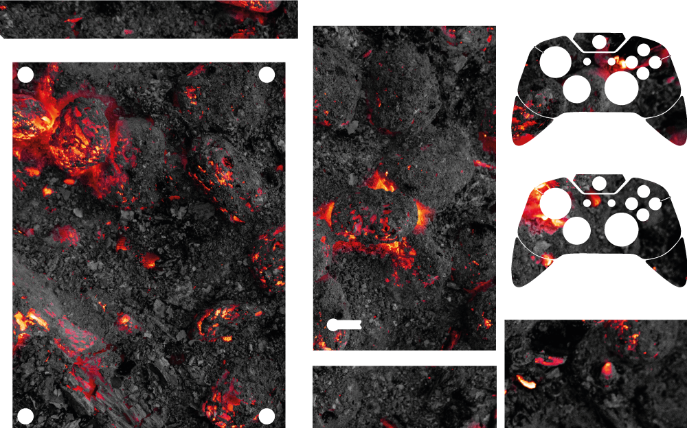 Krásny dizajn kože magma xbox - Tenstickers