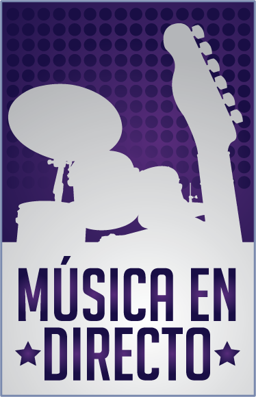 Pegatina música en directo - TenVinilo