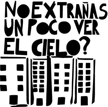 Vinilo decorativo ver el cielo - TenVinilo