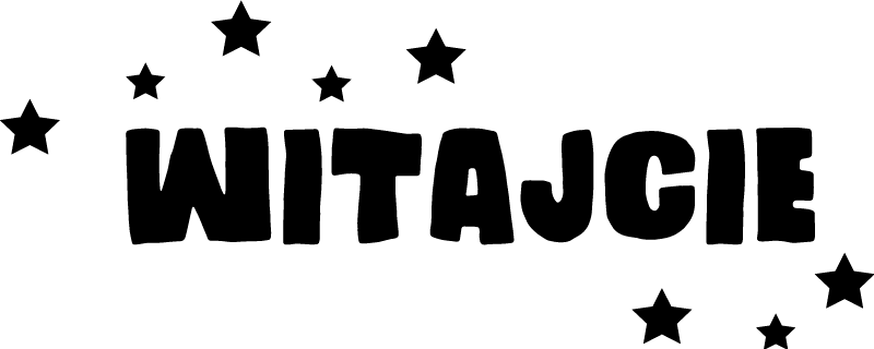 Naklejka na ścianę edukacyjne Witaj z powrotem z gwiazdami - TenStickers