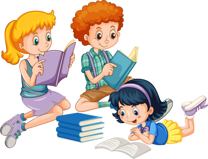 Naklejka na ścianę edukacyjne Grupa dzieci w szkole - TenStickers