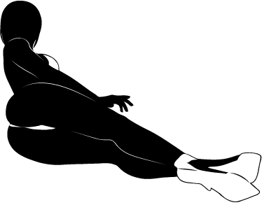 Erotic silhouette
