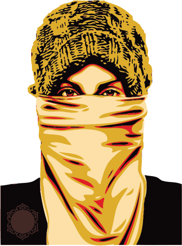 Islamic jihad wall sticker - TenStickers