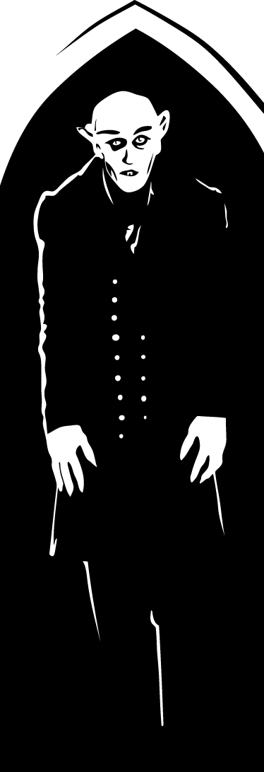 TenStickers. Count Orlok Fridge Sticker. Celebrate one of the most influential movies of all time with this haunting Nosferatu fridge decal! Extremely long-lasting material.