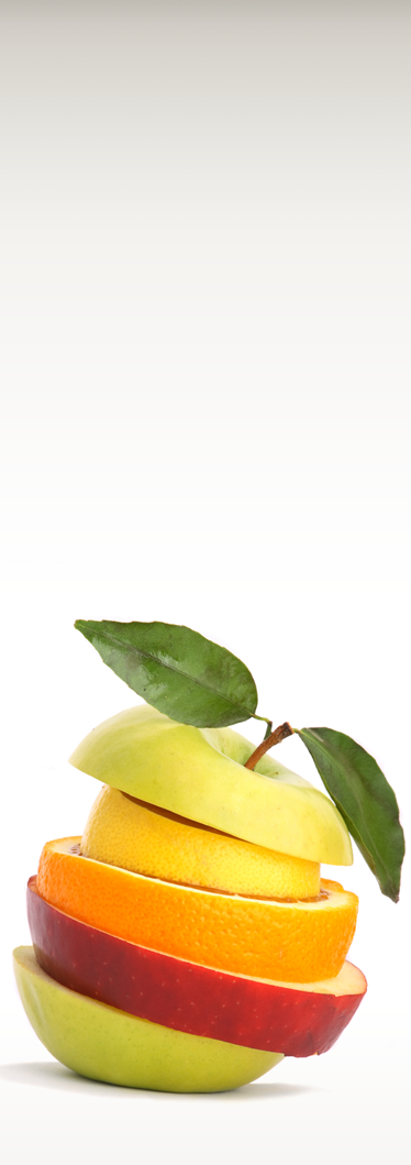 Frugt køleskabs sticker - TenStickers