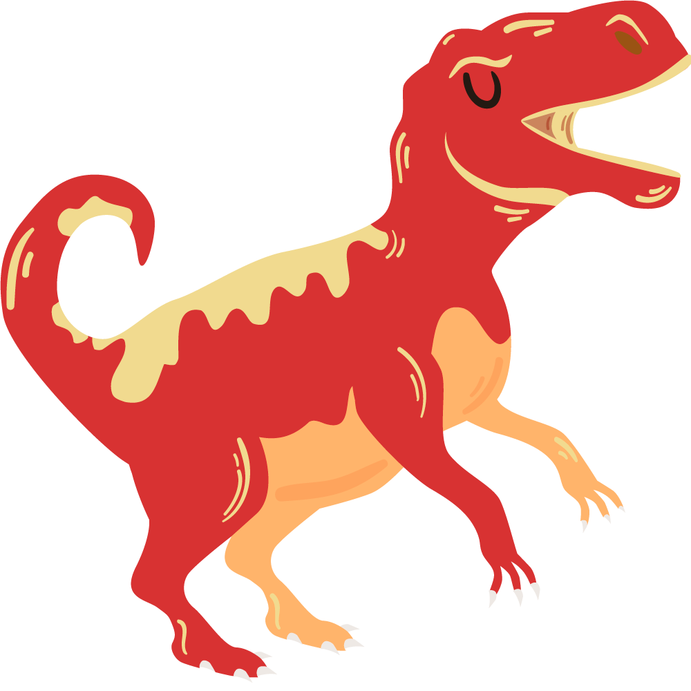 Autocolantes de dragões e dinossauros Dinossauro realista rompend -  TenStickers
