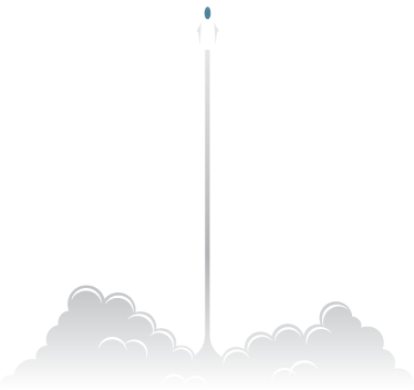 Vinilo infantil despegue cohete - TenVinilo