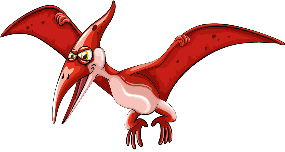 Vinilo habitación infantil Dinosaurio con alas - TenVinilo