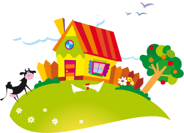 Vinilo infantil la granja de Pepe - TenVinilo