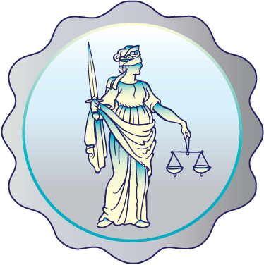 动物贴画 正义女神的标志 - TenStickers