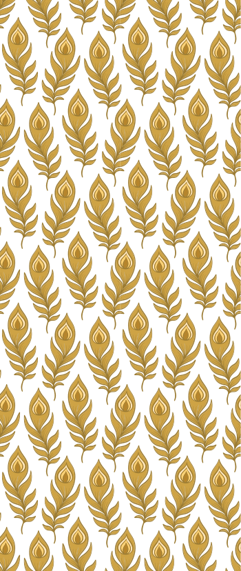 αυτοκόλλητο οθόνης μπλε λουλουδιών γαλοπούλας - TenStickers