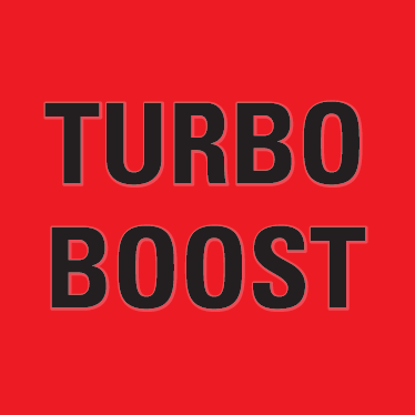 Turbo Boost Light Switch Decal - TenStickers