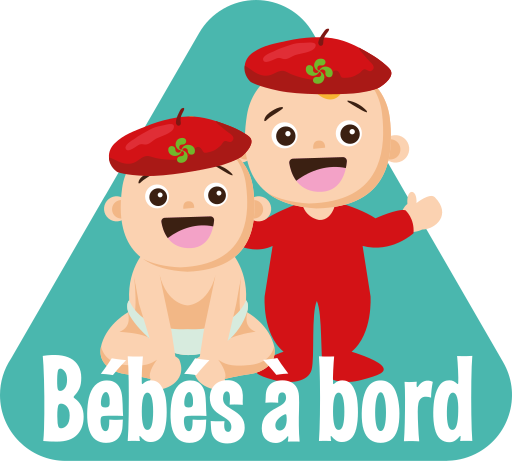 Sticker Bébé à Bord Conception de bébés mignons - TenStickers