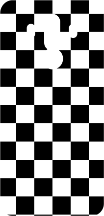 Adesivo huawei Scacchiera - TenStickers