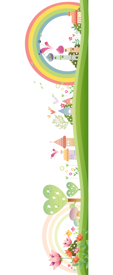 Fantasy Village Kids Sticker - TenStickers