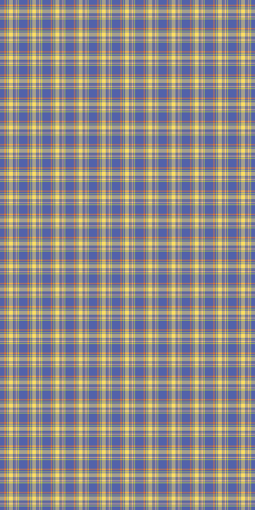 Autocolante para frigorífico Padrão tártaro azul check - TenStickers