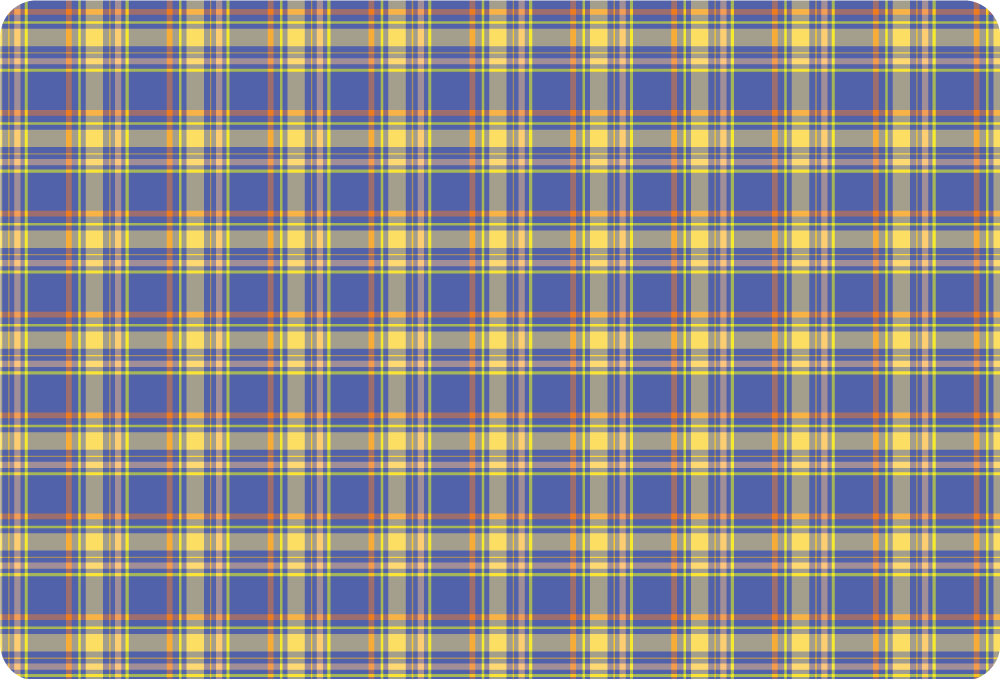 Laptop sticker Blauw geruit tartaarpatroon - TenStickers