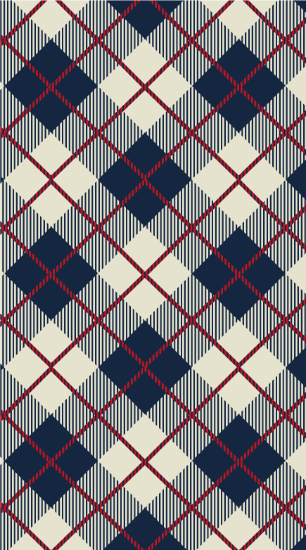 Klasický škótsky šekový vzor huawei - Tenstickers