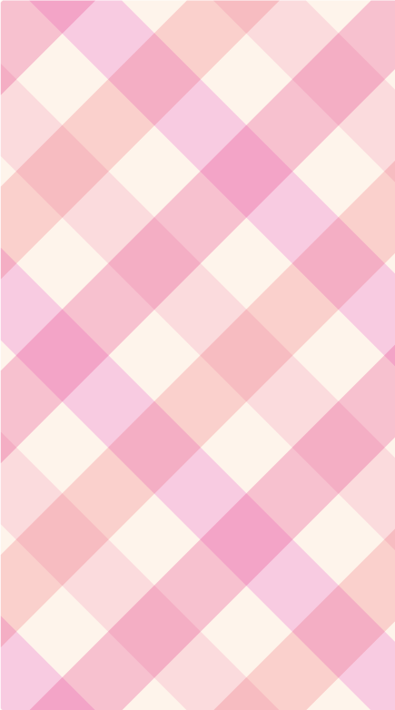 粉红色格子图案华为贴花 - TenStickers