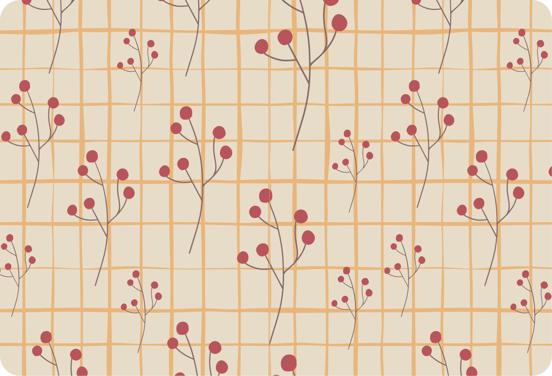 Ellenőrzött minta bogyókkal laptop bőr - TenStickers