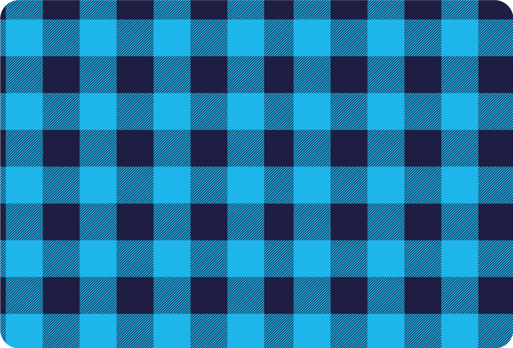 Vinilo para portátiles Patrón de cuadros de tartán azul - TenVinilo