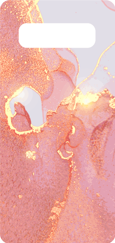 Rosa och guld marmor textur samsung klistermärke - Tenstickers