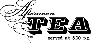 Sticker decorativo afternoon tea - TenStickers