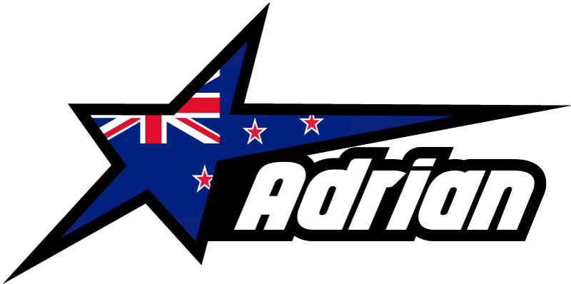 New Zealand flag and custom name bike sticker - TenStickers