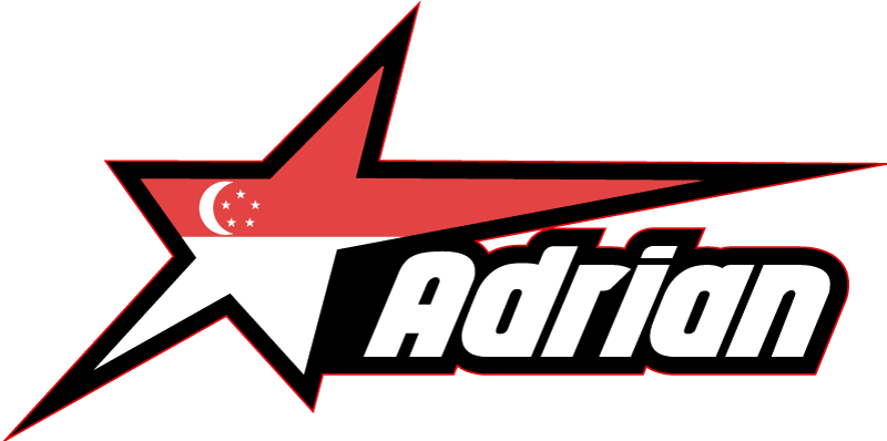 Singapore  flag and custom name car sticker - TenStickers