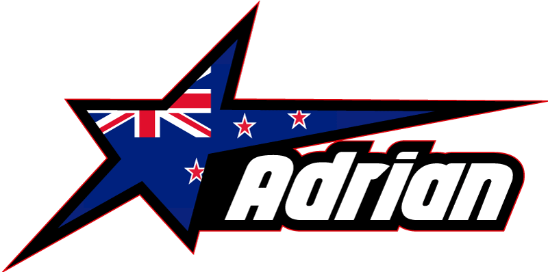 New Zealand star flag with custom name car sticker - TenStickers