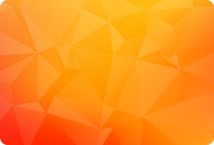 Geometric Orange Pattern laptop skin - TenStickers