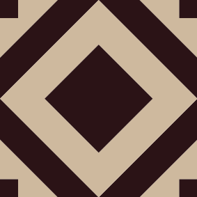 Geometric Diamond Pattern tile sticker - TenStickers