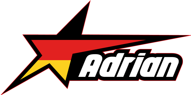 Motorrad Aufkleber Deutschland Flagge mit Namen - TenStickers