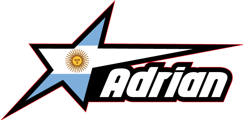 Pegatina para coche Bandera argentina en estrella y nombre person - TenVinilo