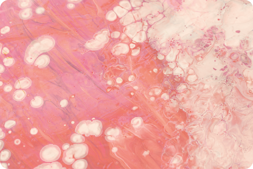 Naklejka na laptopa Różowa i brzoskwiniowa tekstura marmuru - TenStickers