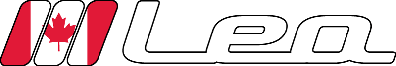 Rectangle style Canada flag custom name bike sticker - TenStickers