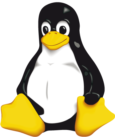 Tux Linuxペンギンラップトップステッカー Tenstickers
