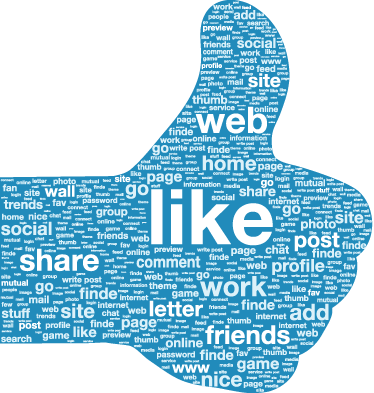 Vinilo decorativo conceptos media pulgar - TenVinilo