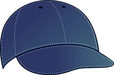 Baseball Cap Aufkleber - TenStickers