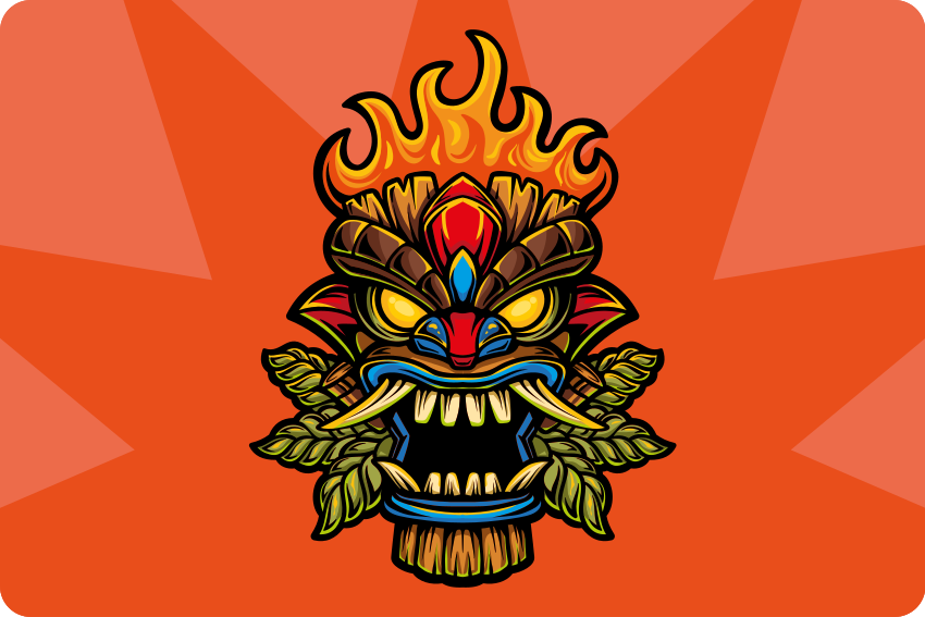 Fiery roaring dragon laptop skin - TenStickers