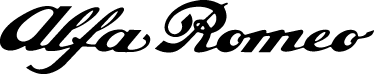 Vinilo decorativo tipogafía Alfa Romeo - TenVinilo