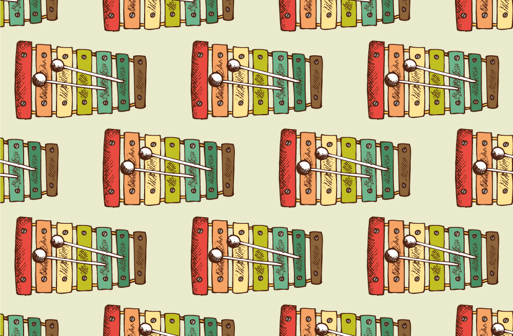 Colorful Metal Bars laptop skin - TenStickers