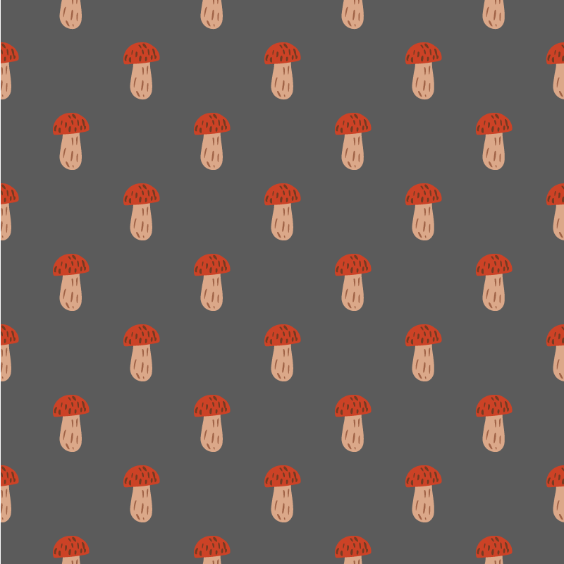 Goba sivo tapeta nalepka pohištvo - TenStickers