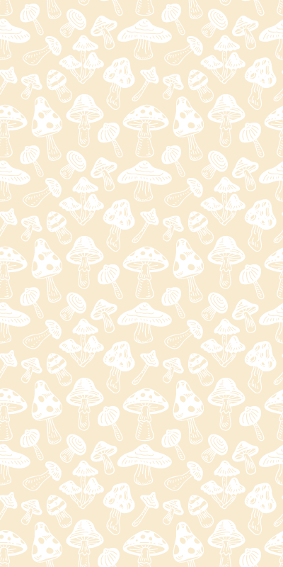 Folie Kühlschrank pilzmuster - TenStickers