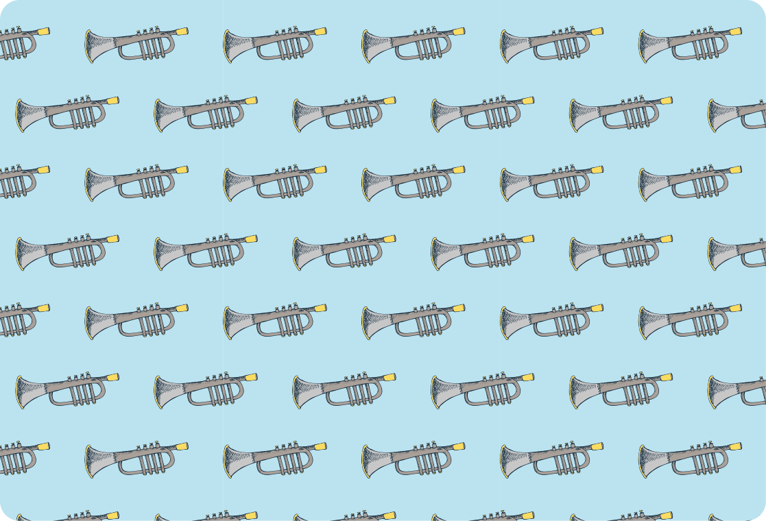 Musical instrument trumpet laptop skins - TenStickers