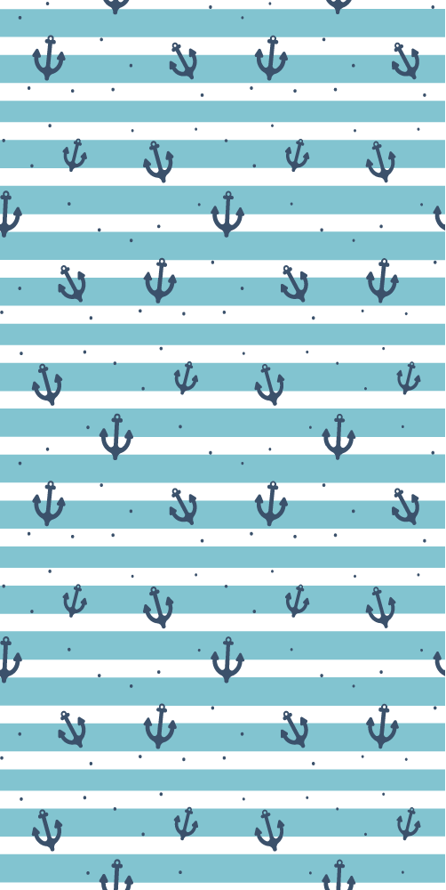 Kotva na pruhy vzor iphone obtisk - TenStickers