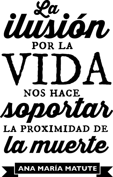 Vinilo decorativo Ana María Matute - TenVinilo