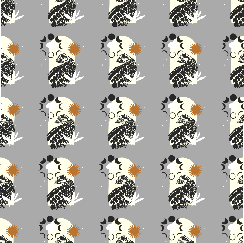 Möbelfolie astro-leoparden-design - TenStickers